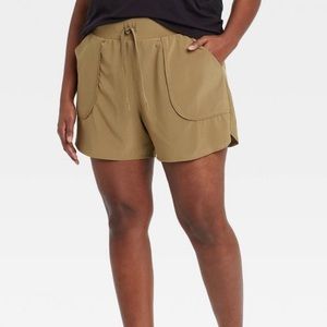 All in Motion (Target) Women’s Plus Stretch Woven Shorts 4”